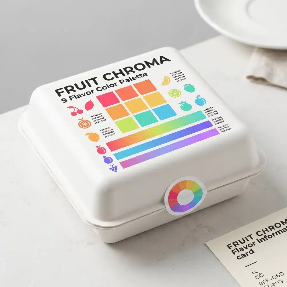 Square Biodegradable Candy Boxes
