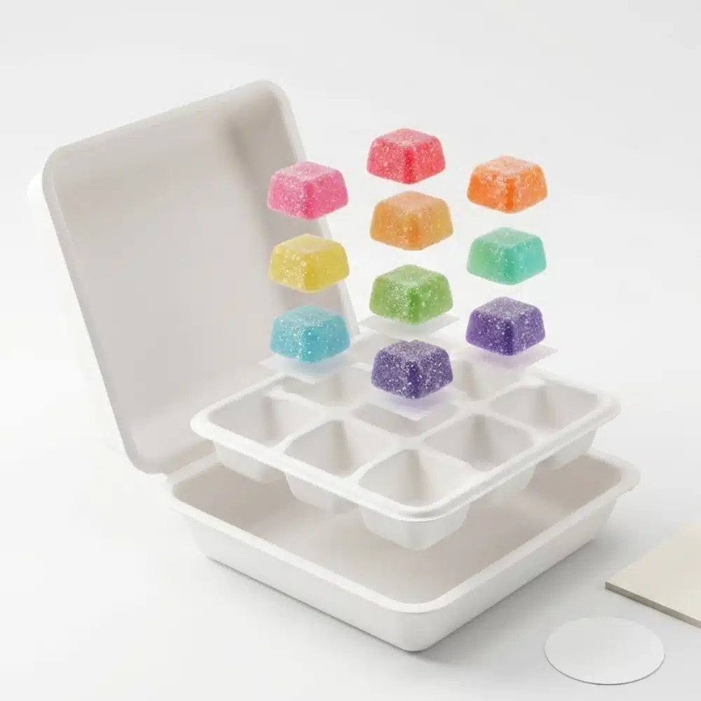 Square Biodegradable Candy Boxes