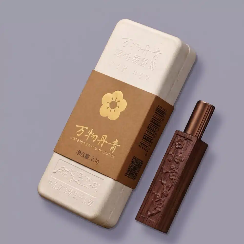 Gold Foil Sleeve Lipstick Packaging Suppliers