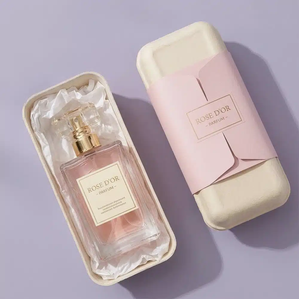 Petal Fold Sleeve Perfume Packaging Wholesale