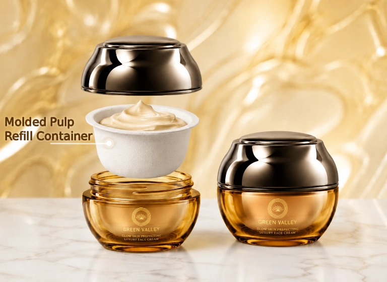 Refill Facial Cream Container