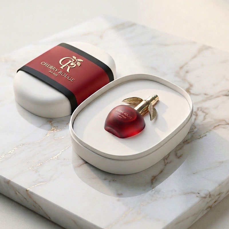 Molded pulp perfume and fine fragrance packaging