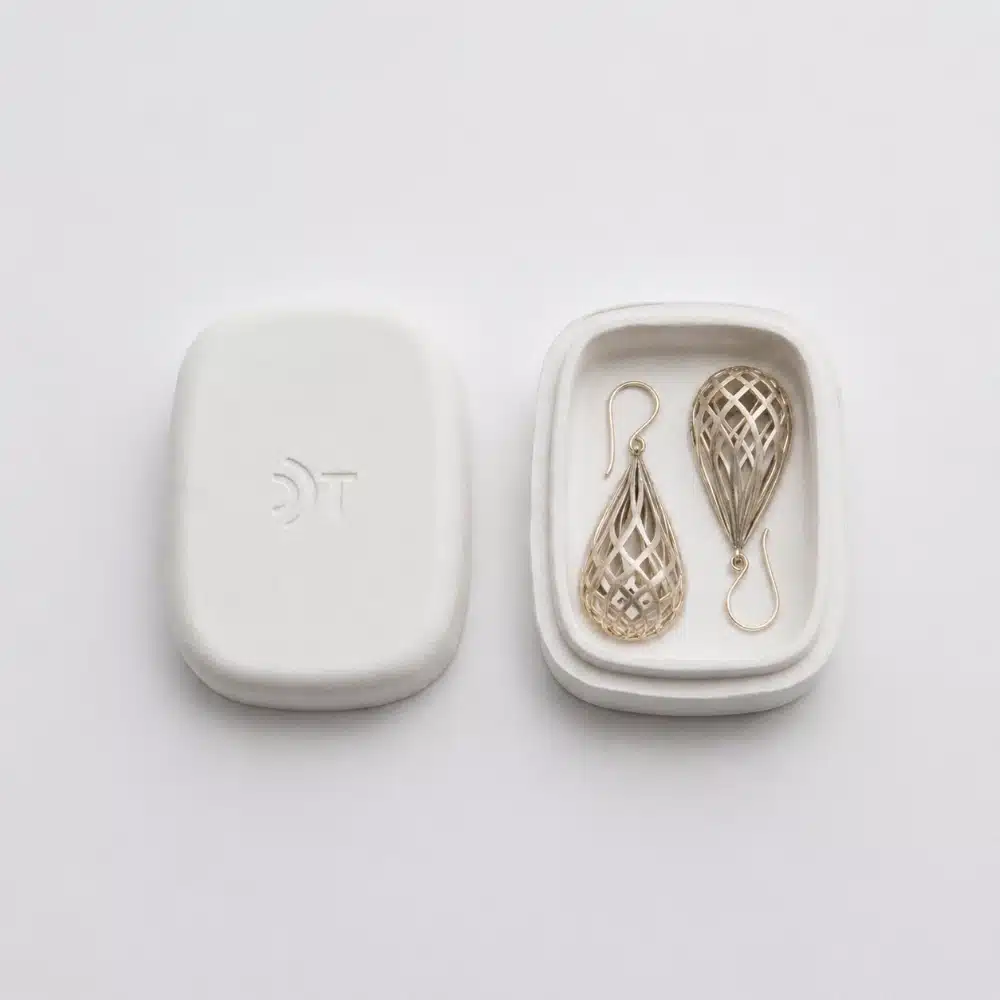 Embossed Eco Friendly Jewelry Packaging