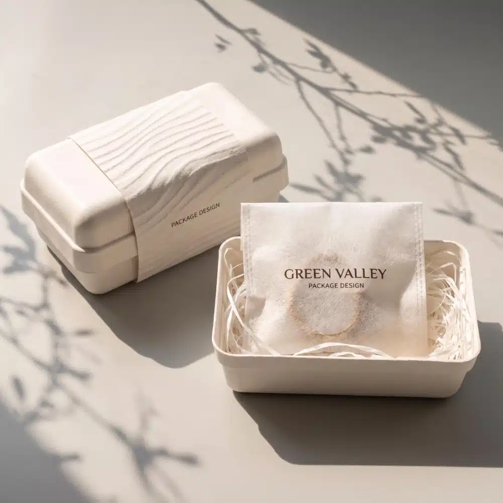 Wholesale Rectangular Lid Molded Pulp Jewelry Box