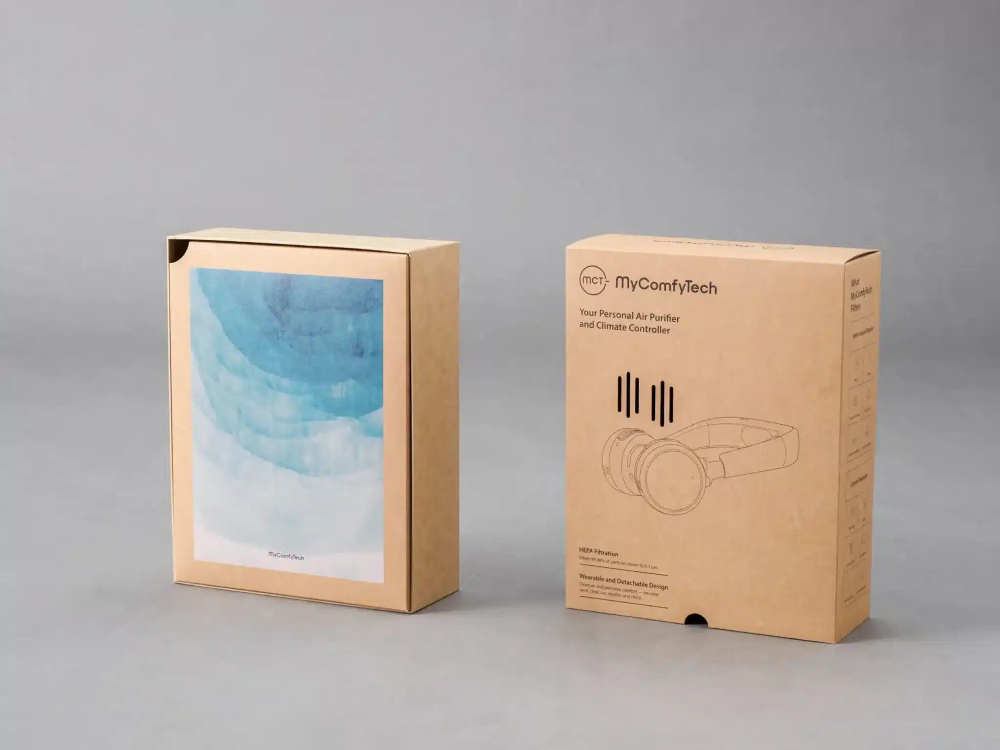 EHT honeycomb-paper cushioning and reusable stand structure