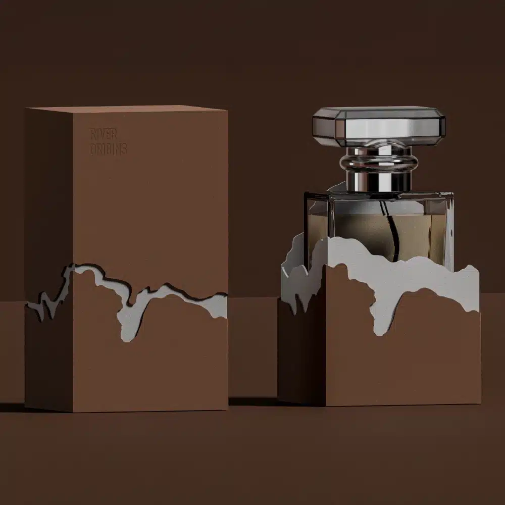 Special Crackle Lid Base Perfume Box