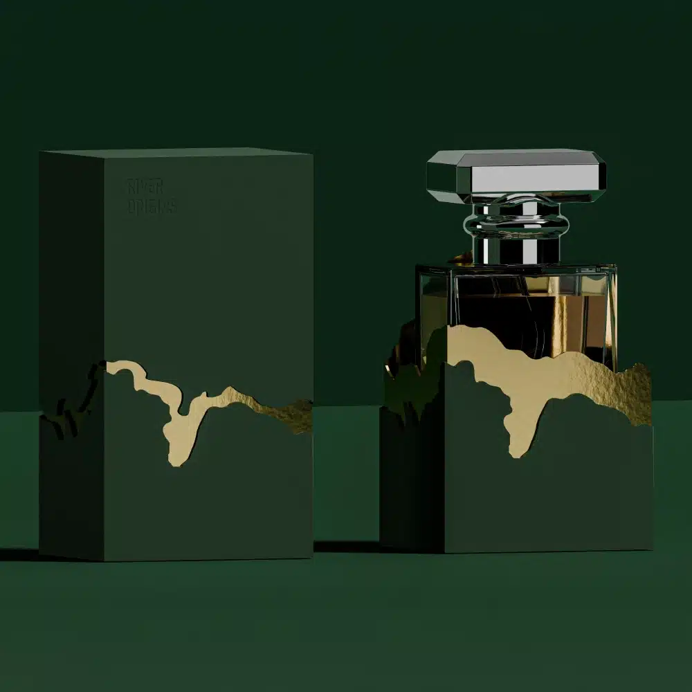 Special Crackle Lid Base Perfume Box