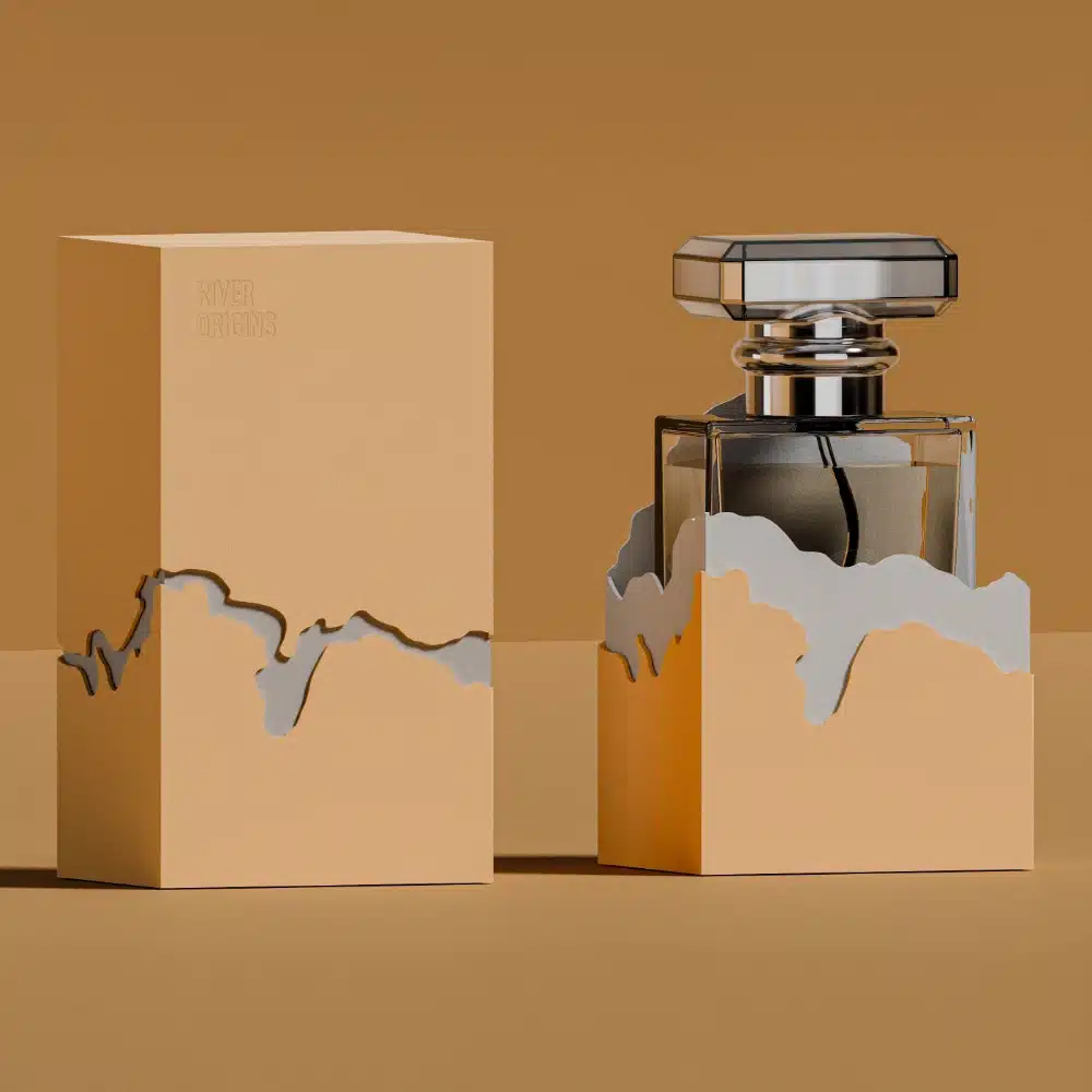 Special Crackle Lid Base Perfume Box