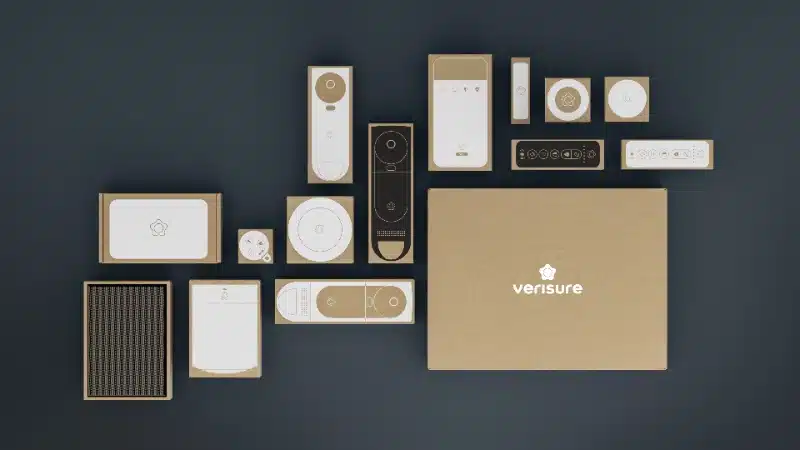 Verisure packaging system