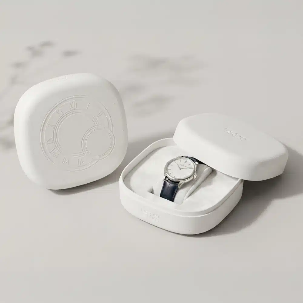 Rounded Lid Molded Pulp Watch Box Wholesale