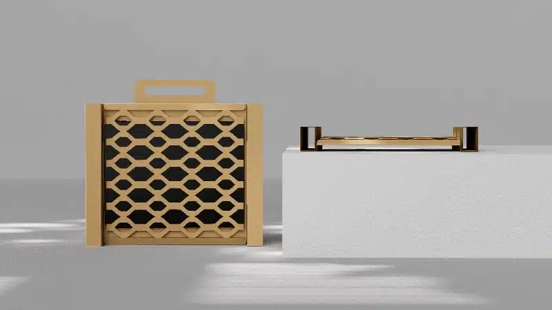 Sustainable Laptop Packaging Design structure