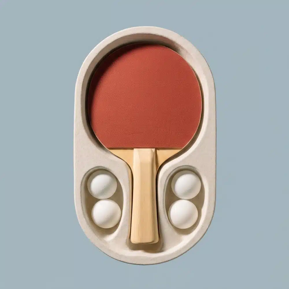Molded Pulp Table Tennis Set Tray Suppliers