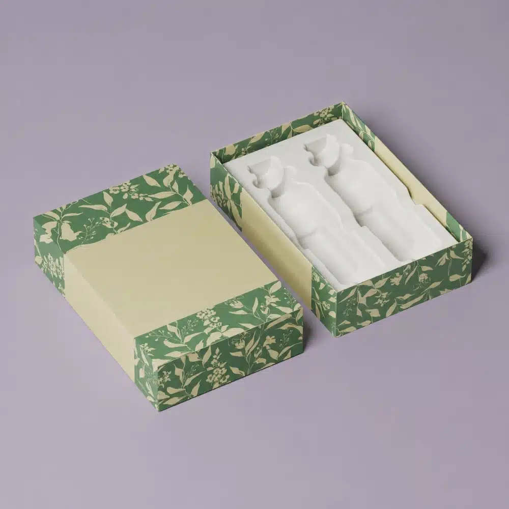 Molded Pulp Oil Bottle Gift Tray Suppliers