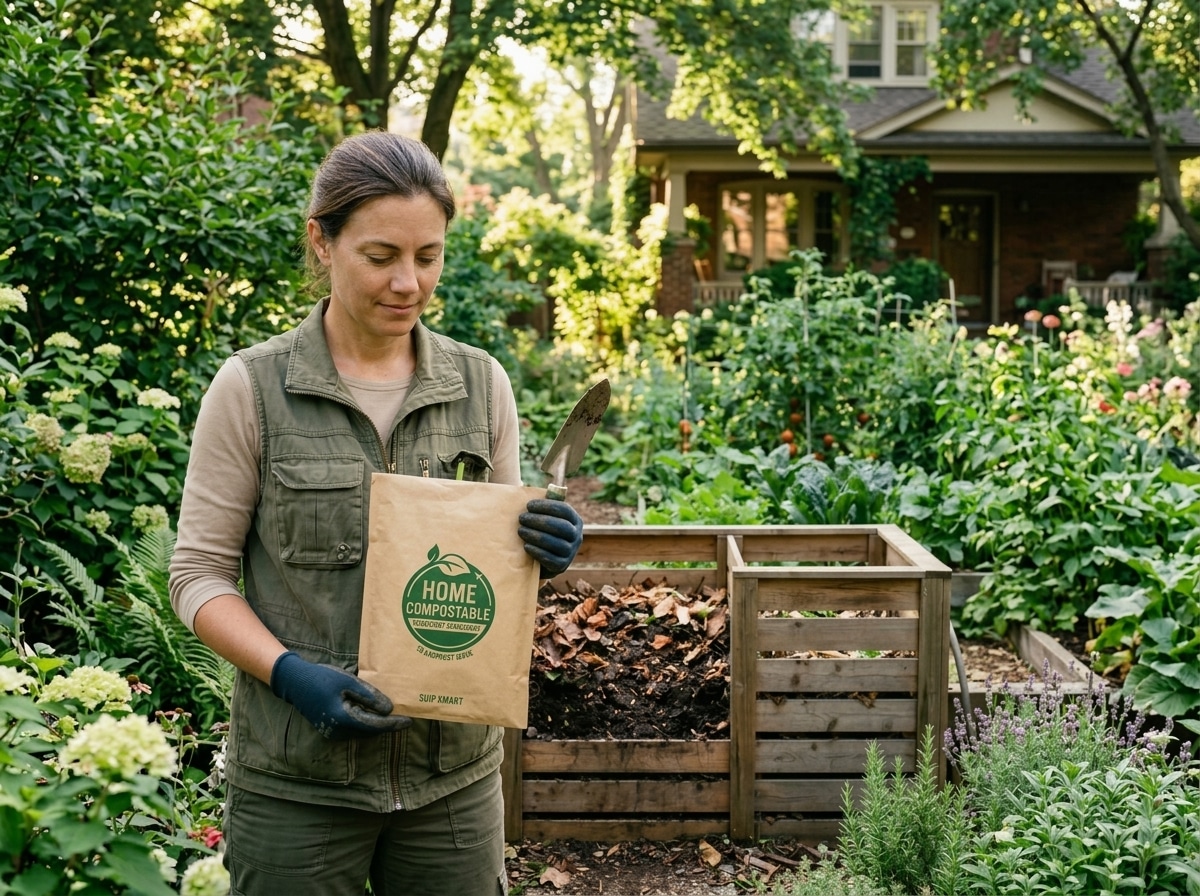 How to Put Home Compostable Packaging in a Backyard Compost Bin?