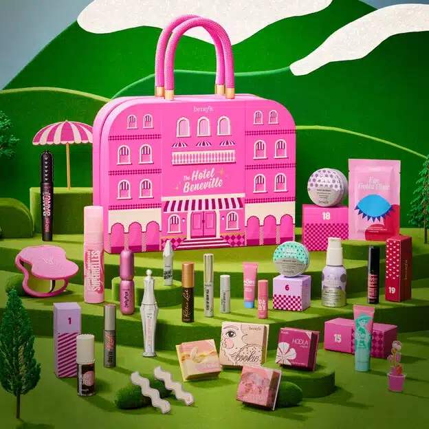Benefit Cosmetics — Hotel Beneville Advent Calendar packaging view 2