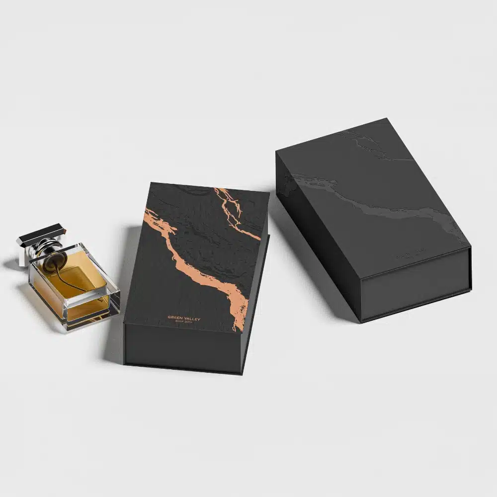 Lava Crackle Luxury Perfume Packaging