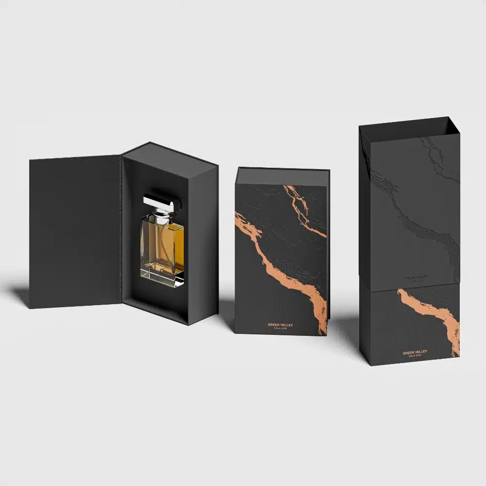 Lava Crackle Luxury Perfume Packaging