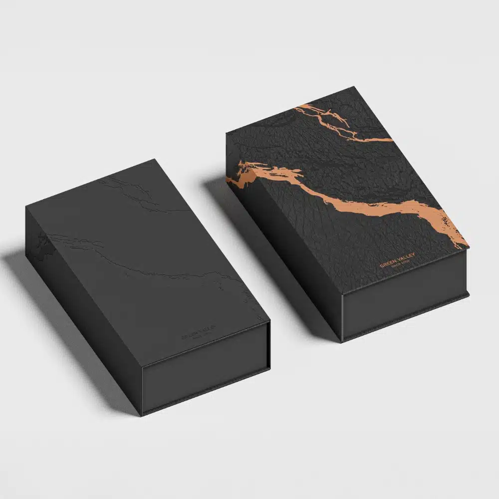 Lava Crackle Luxury Perfume Packaging