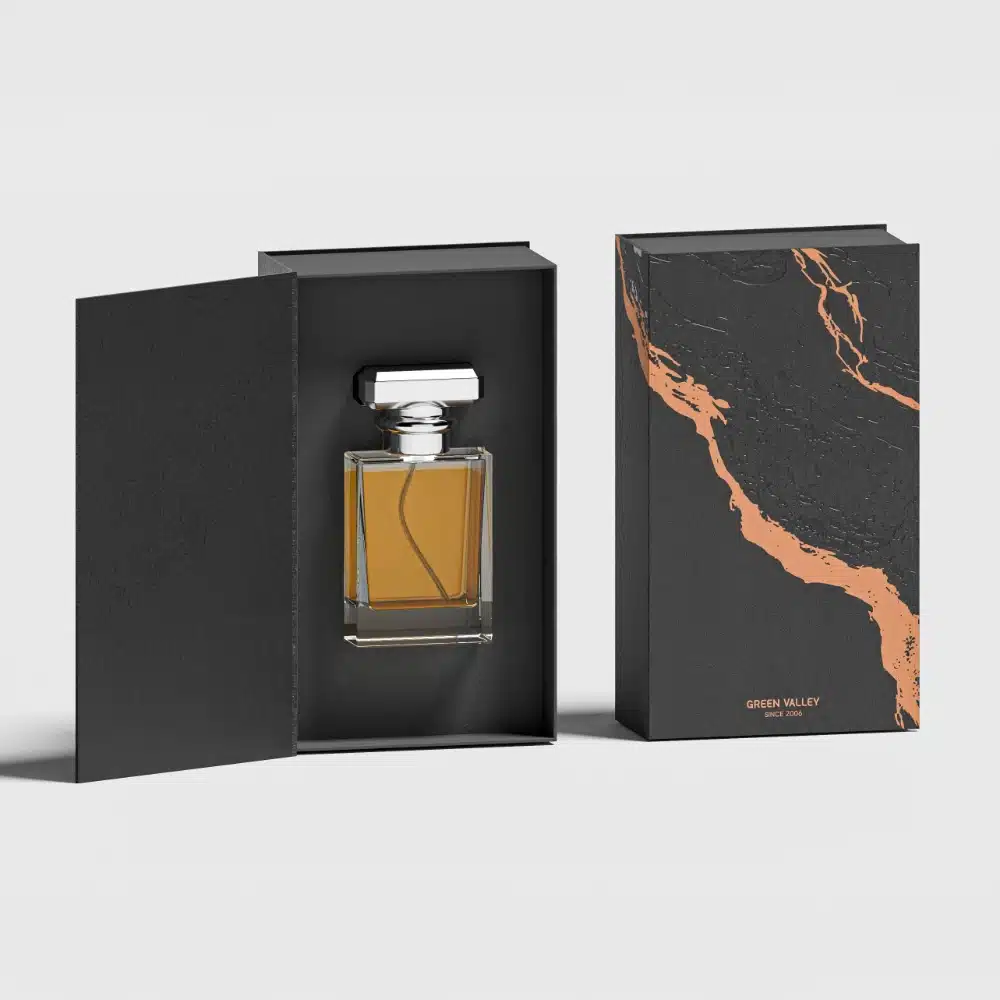Lava Crackle Luxury Perfume Packaging