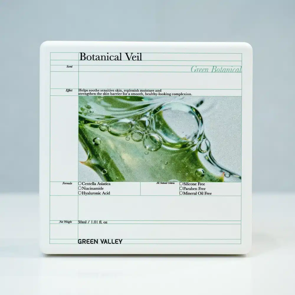 Aloe Gel Grid Biodegradable Cosmetics Box