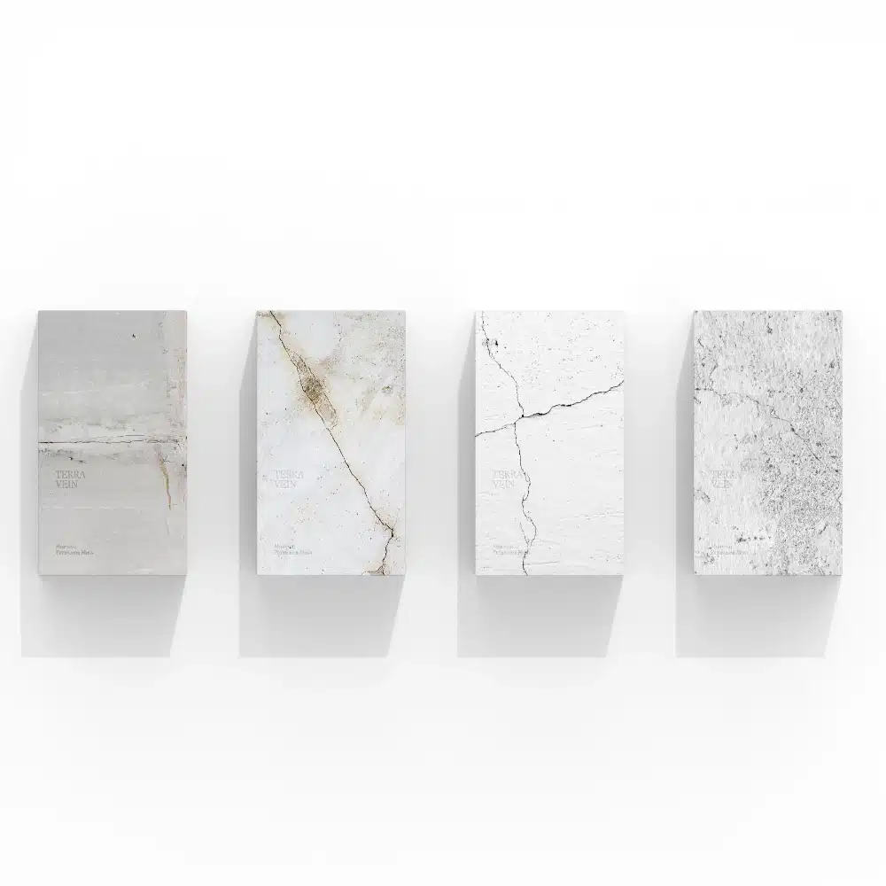 Cement Texture Flip Top Perfume Box