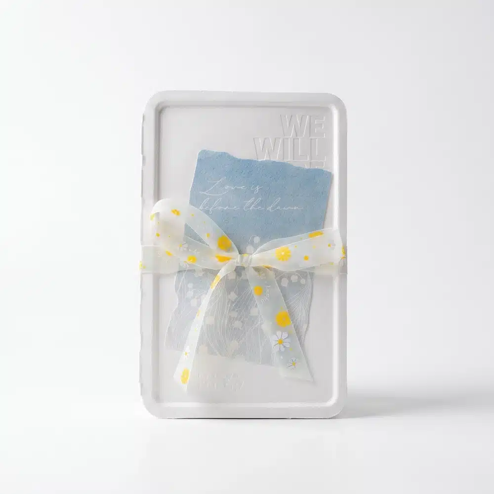 Blue Daisy Sustainable Perfume Box Manufacturers