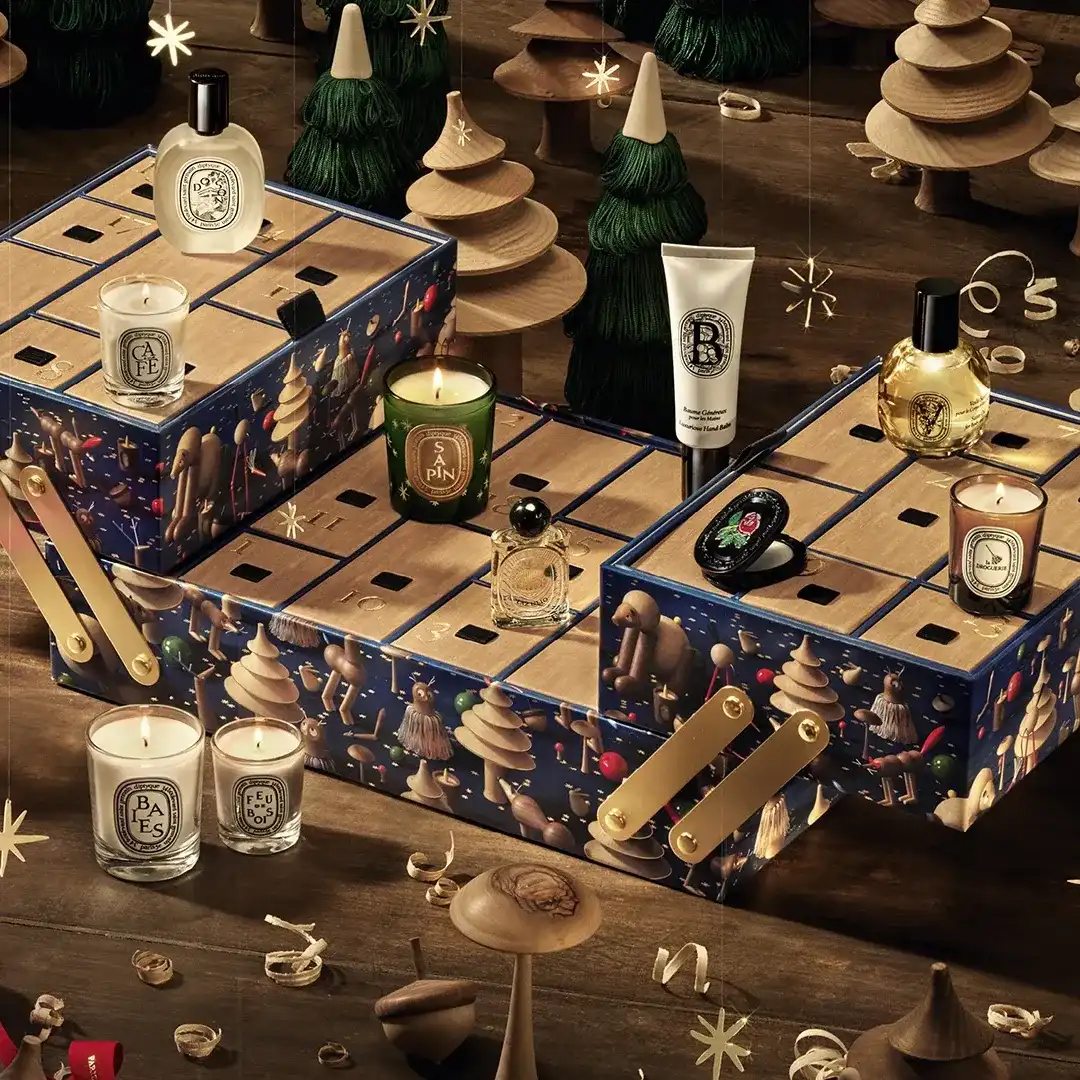 Diptyque — Advent Calendar: 25 Scented Treasures packaging view 1