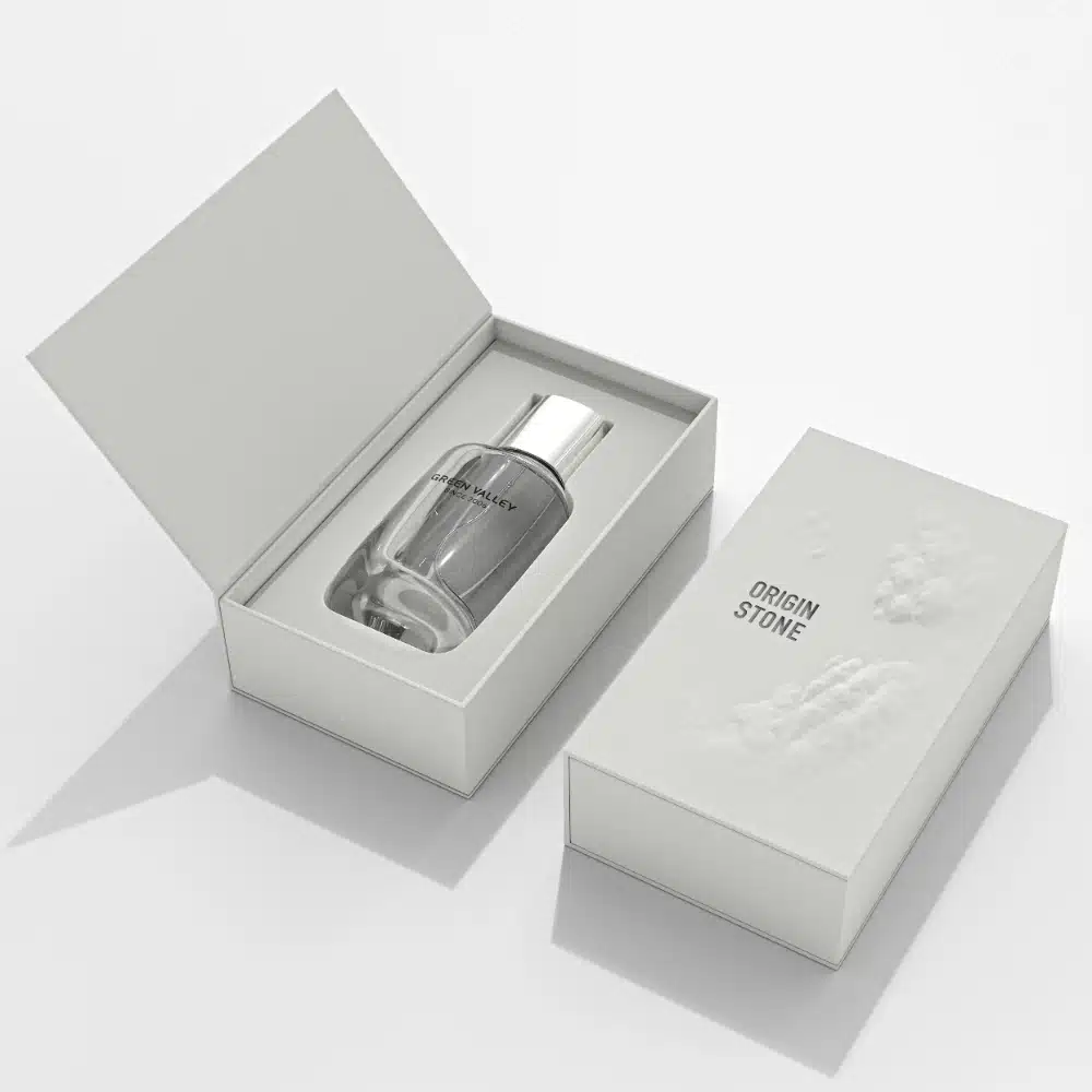 Mist Embossed Luxury Perfume Packaging