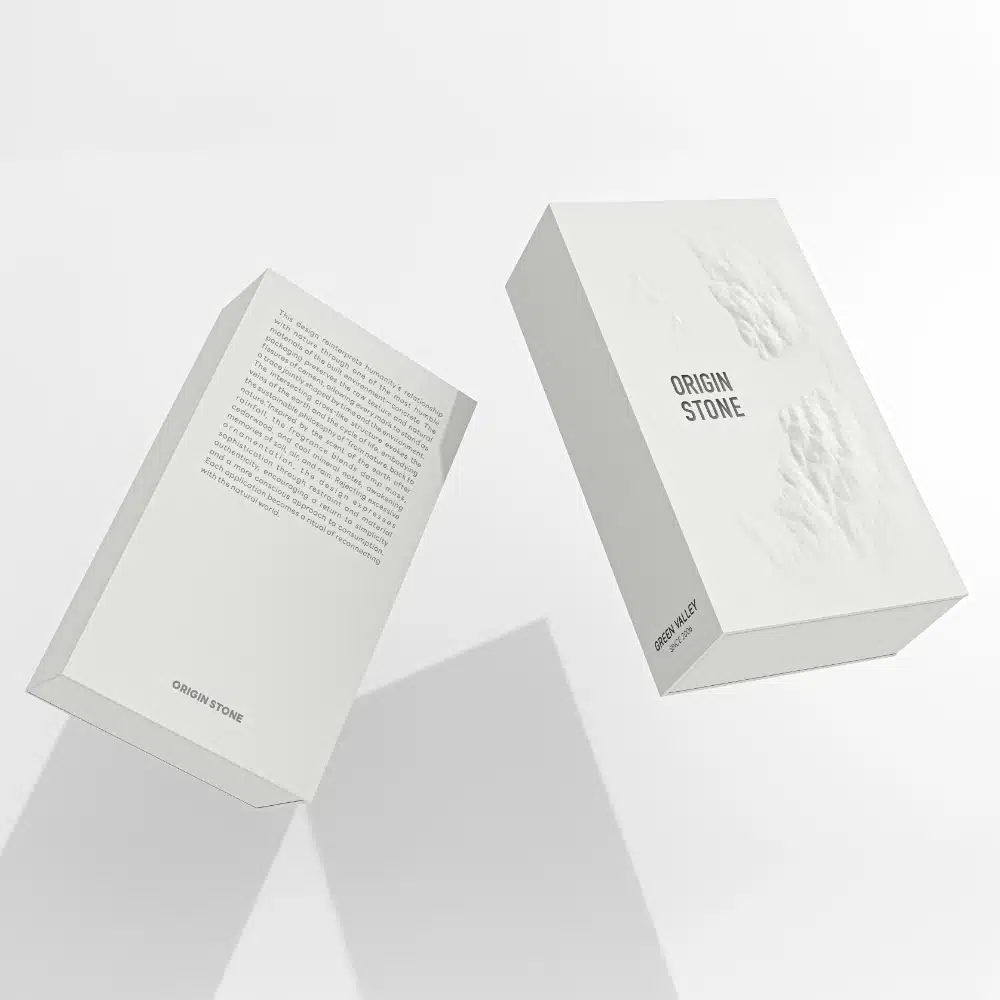 Mist Embossed Luxury Perfume Packaging