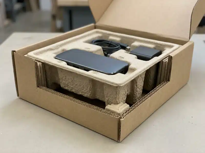 custom molded pulp tray for phone